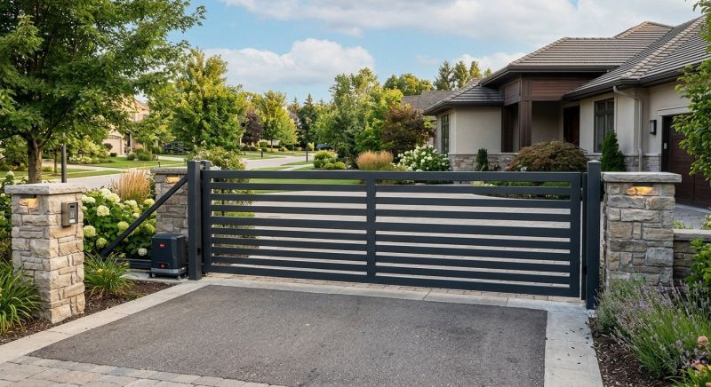 Driveway Gate Installation in Annapolis, MD