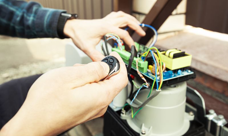 Motorized Gate Installation in Cary, NC