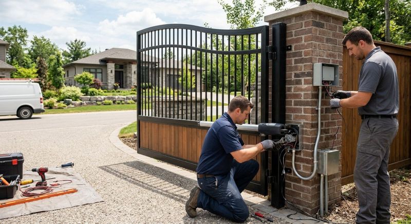 Motorized Gate Installation in Clermont, FL