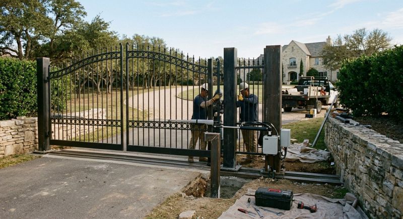 Gate System Installation in Roswell, GA